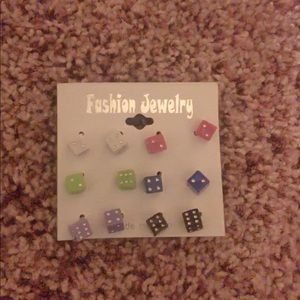 Dice Earrings
